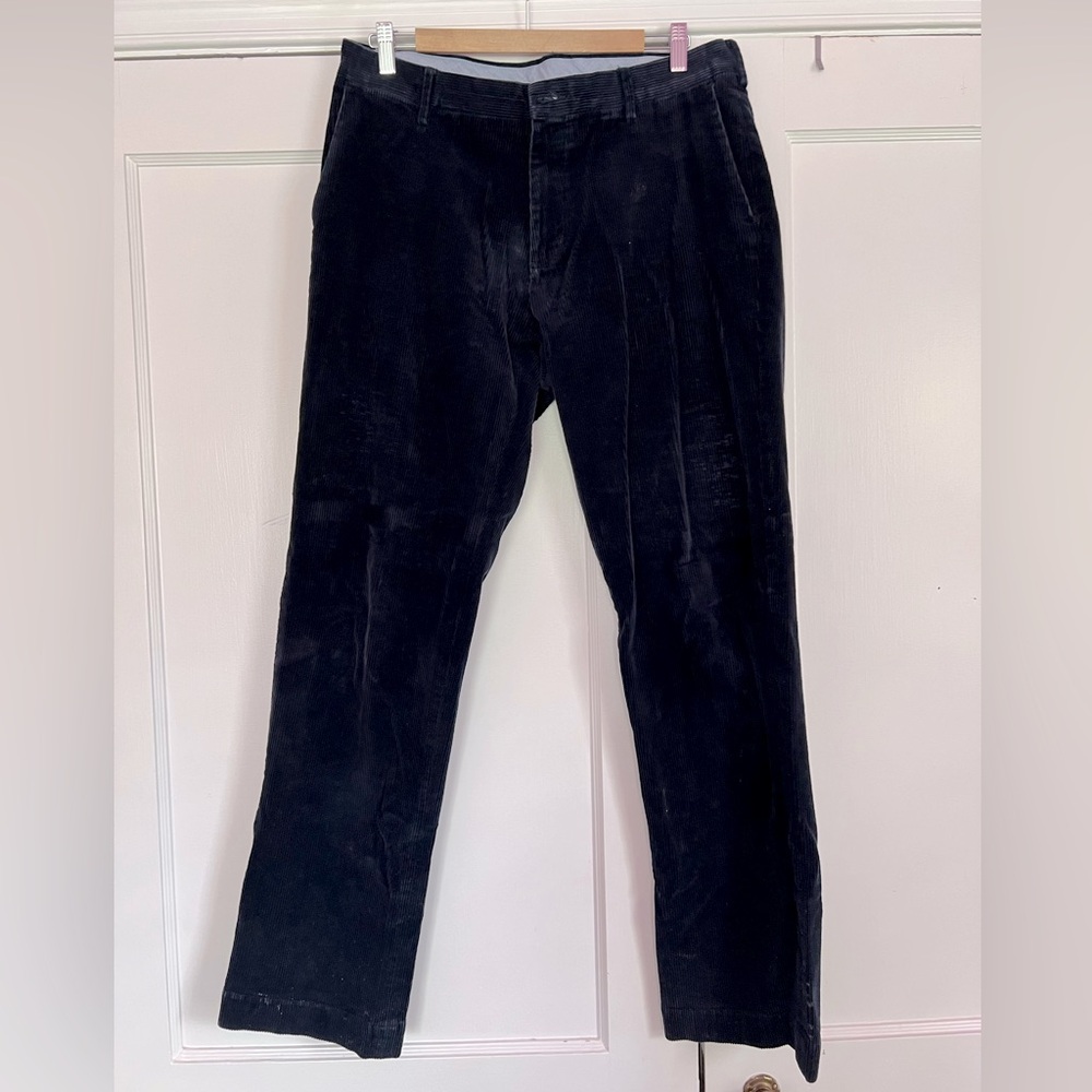 Polo Ralph Lauren Classic Fit Corduroy Pants in Dark Navy